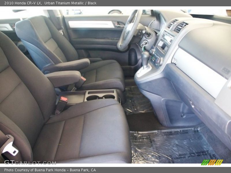 Urban Titanium Metallic / Black 2010 Honda CR-V LX