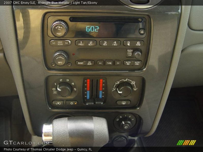Midnight Blue Metallic / Light Tan/Ebony 2007 GMC Envoy SLE