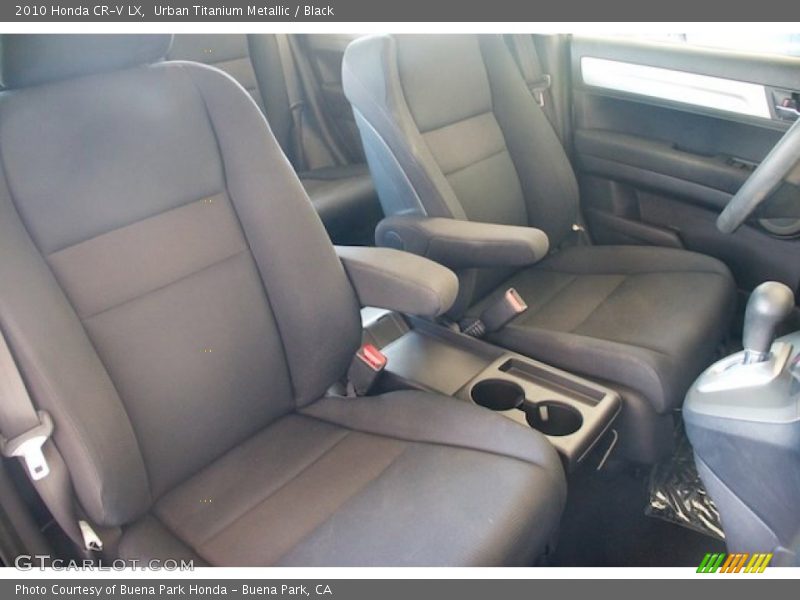 Urban Titanium Metallic / Black 2010 Honda CR-V LX