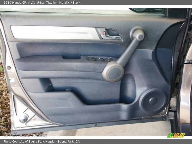 Urban Titanium Metallic / Black 2010 Honda CR-V LX