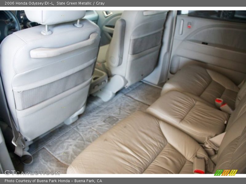 Slate Green Metallic / Gray 2006 Honda Odyssey EX-L