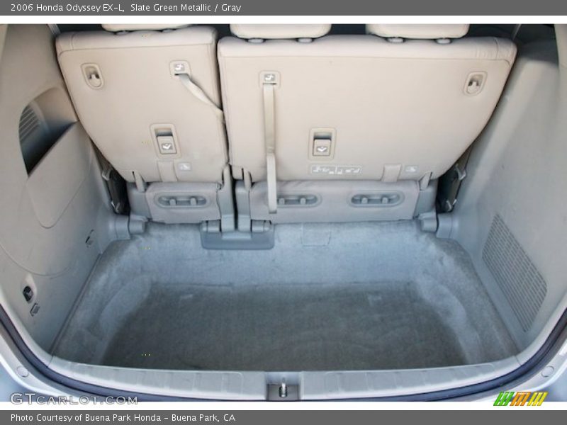 Slate Green Metallic / Gray 2006 Honda Odyssey EX-L