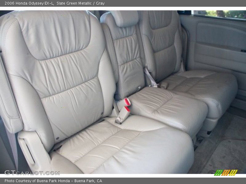 Slate Green Metallic / Gray 2006 Honda Odyssey EX-L