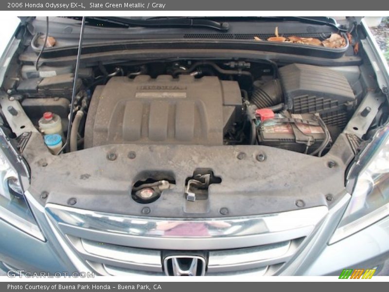 Slate Green Metallic / Gray 2006 Honda Odyssey EX-L