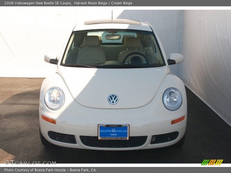 Harvest Moon Beige / Cream Beige 2008 Volkswagen New Beetle SE Coupe