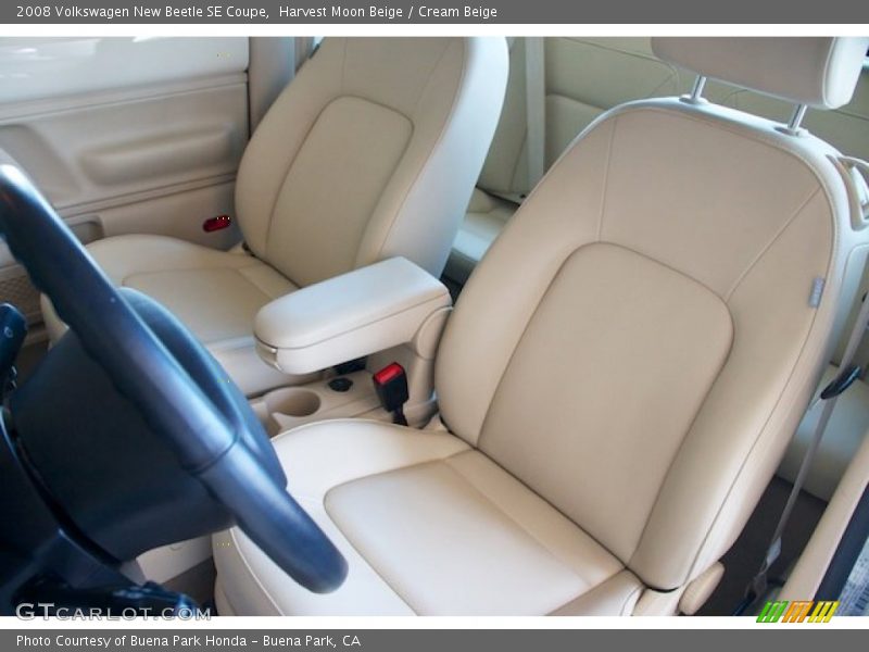 Harvest Moon Beige / Cream Beige 2008 Volkswagen New Beetle SE Coupe