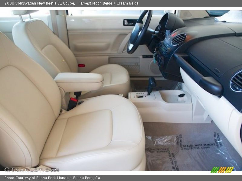 Harvest Moon Beige / Cream Beige 2008 Volkswagen New Beetle SE Coupe