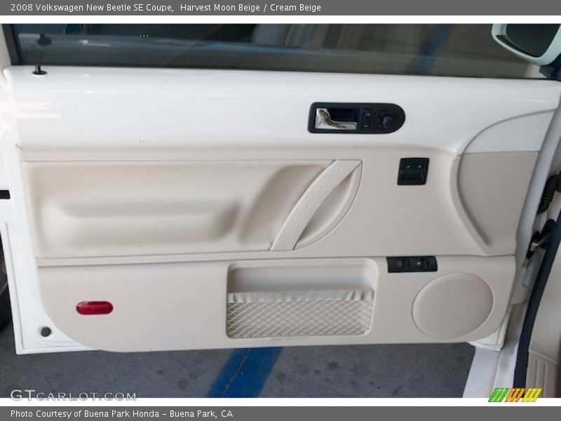 Harvest Moon Beige / Cream Beige 2008 Volkswagen New Beetle SE Coupe