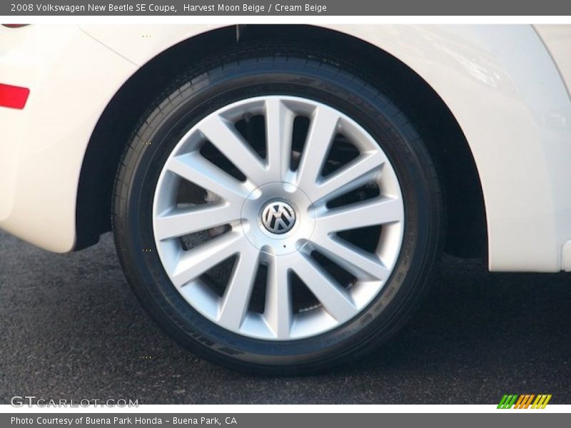 Harvest Moon Beige / Cream Beige 2008 Volkswagen New Beetle SE Coupe