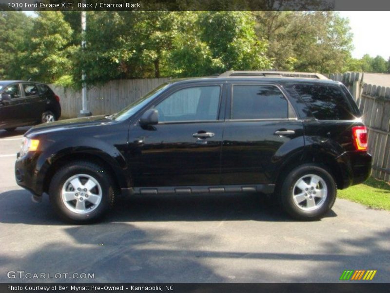 Black / Charcoal Black 2010 Ford Escape XLT