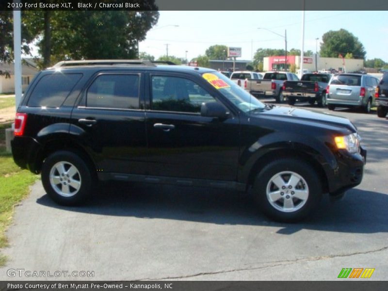 Black / Charcoal Black 2010 Ford Escape XLT