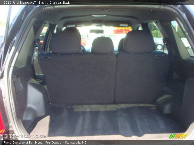 Black / Charcoal Black 2010 Ford Escape XLT