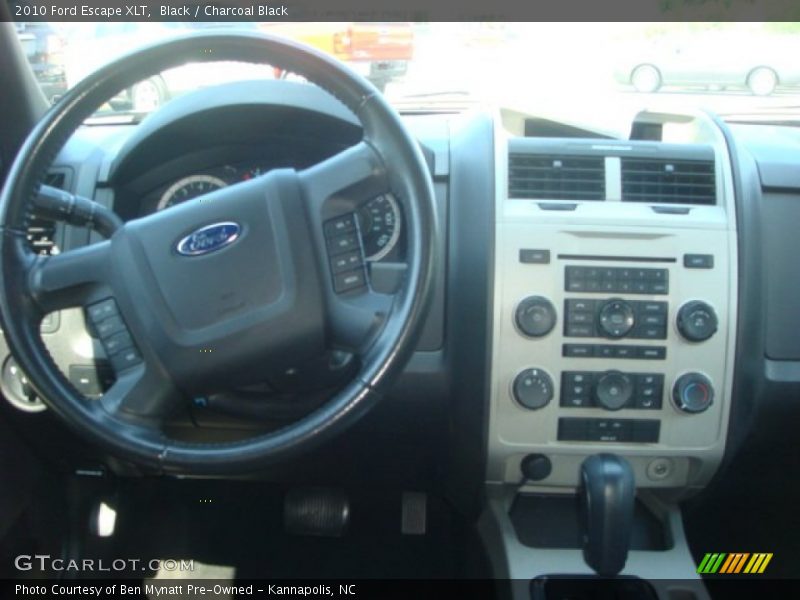Black / Charcoal Black 2010 Ford Escape XLT