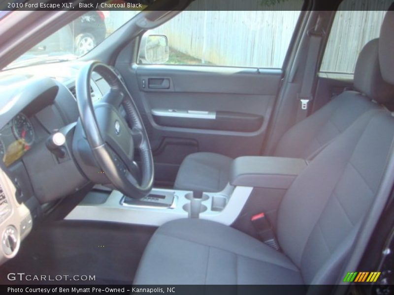 Black / Charcoal Black 2010 Ford Escape XLT