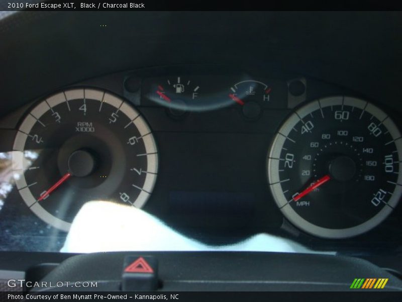 Black / Charcoal Black 2010 Ford Escape XLT