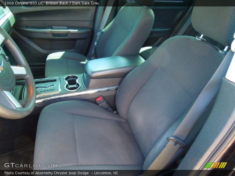 Brilliant Black / Dark Slate Gray 2009 Chrysler 300 LX