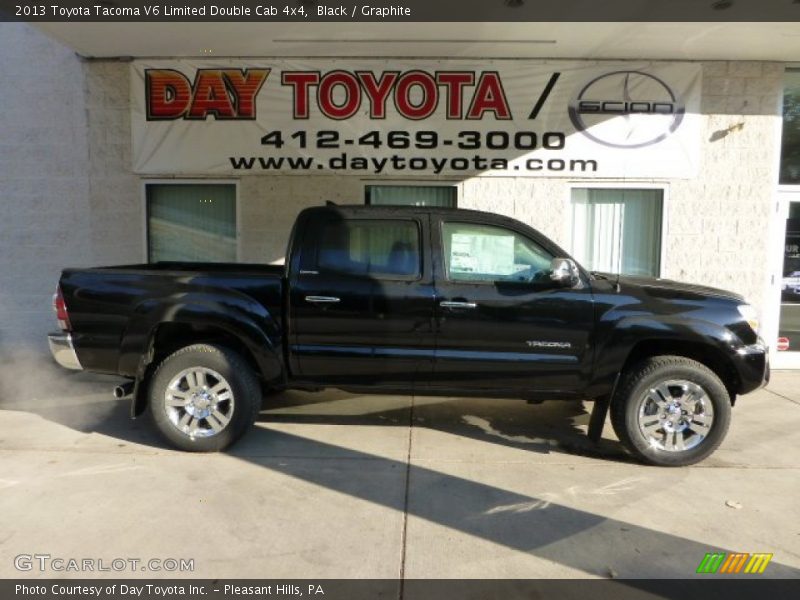 Black / Graphite 2013 Toyota Tacoma V6 Limited Double Cab 4x4