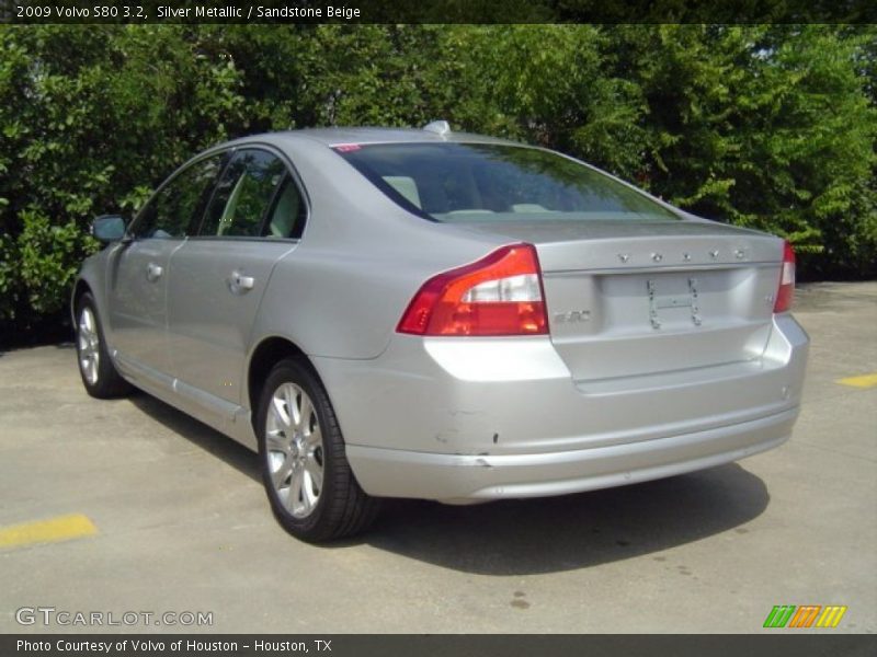Silver Metallic / Sandstone Beige 2009 Volvo S80 3.2