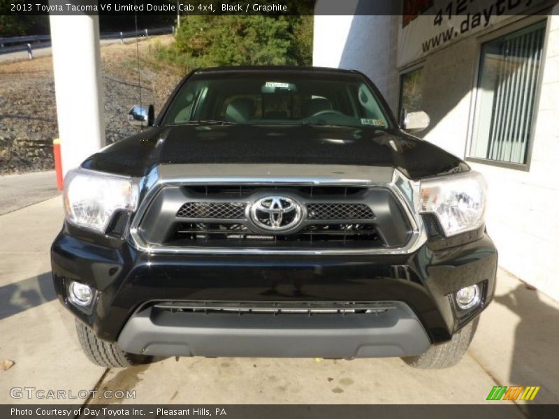 Black / Graphite 2013 Toyota Tacoma V6 Limited Double Cab 4x4