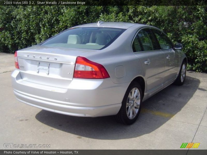 Silver Metallic / Sandstone Beige 2009 Volvo S80 3.2
