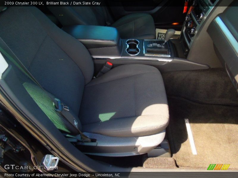 Brilliant Black / Dark Slate Gray 2009 Chrysler 300 LX