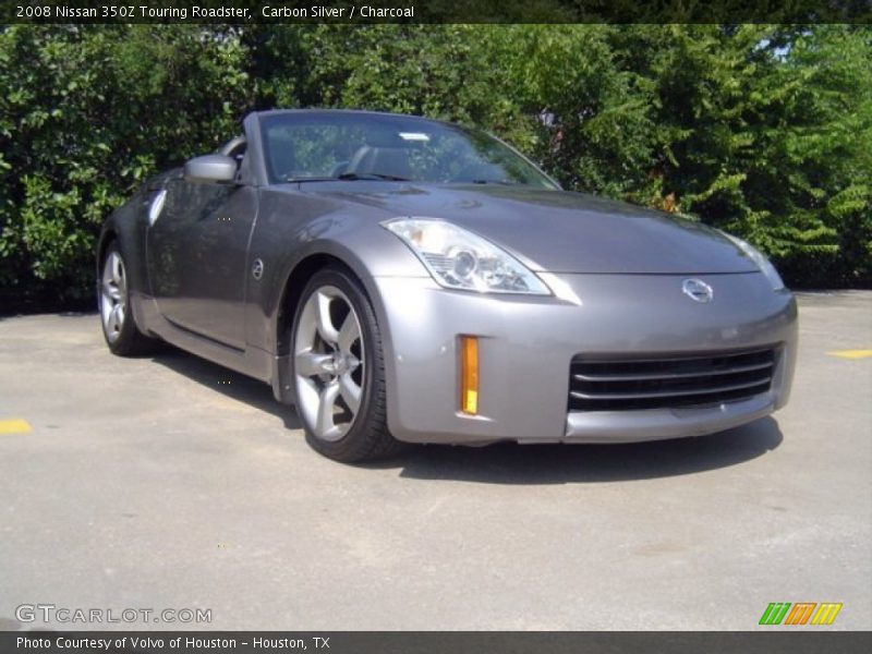 Carbon Silver / Charcoal 2008 Nissan 350Z Touring Roadster