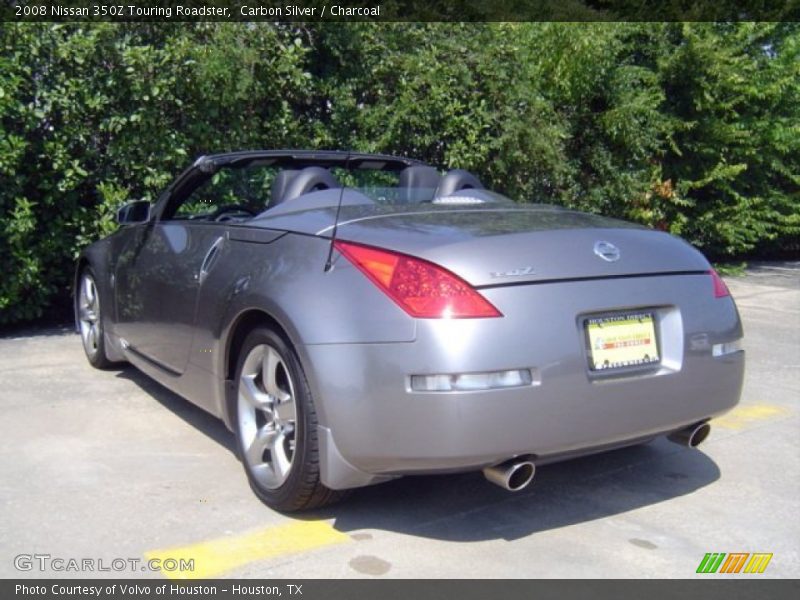 Carbon Silver / Charcoal 2008 Nissan 350Z Touring Roadster