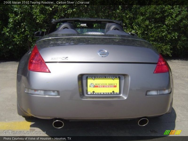 Carbon Silver / Charcoal 2008 Nissan 350Z Touring Roadster