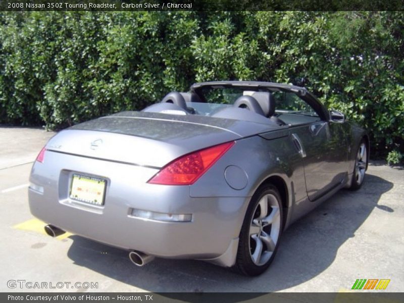 Carbon Silver / Charcoal 2008 Nissan 350Z Touring Roadster