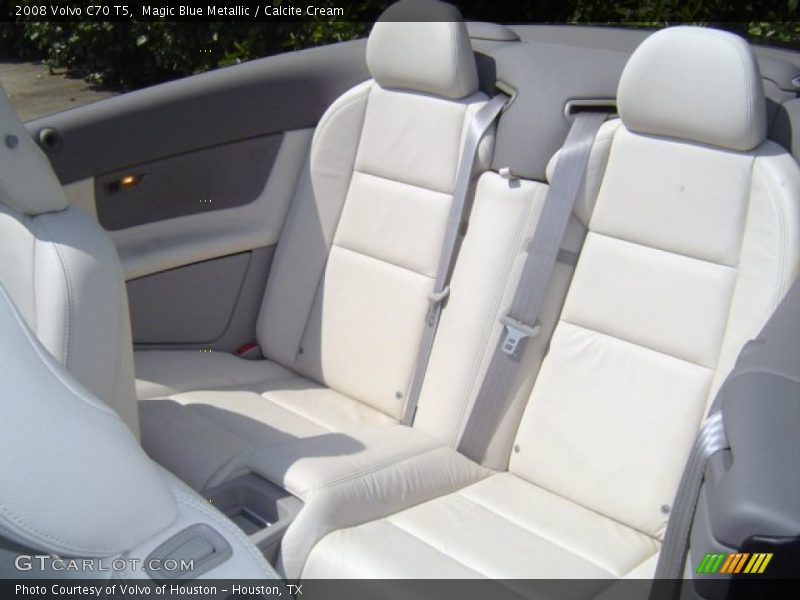 Magic Blue Metallic / Calcite Cream 2008 Volvo C70 T5