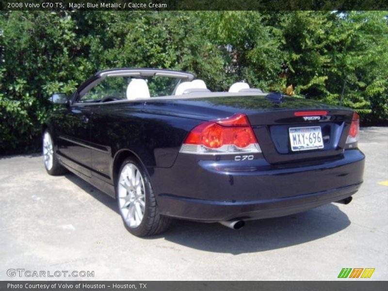 Magic Blue Metallic / Calcite Cream 2008 Volvo C70 T5