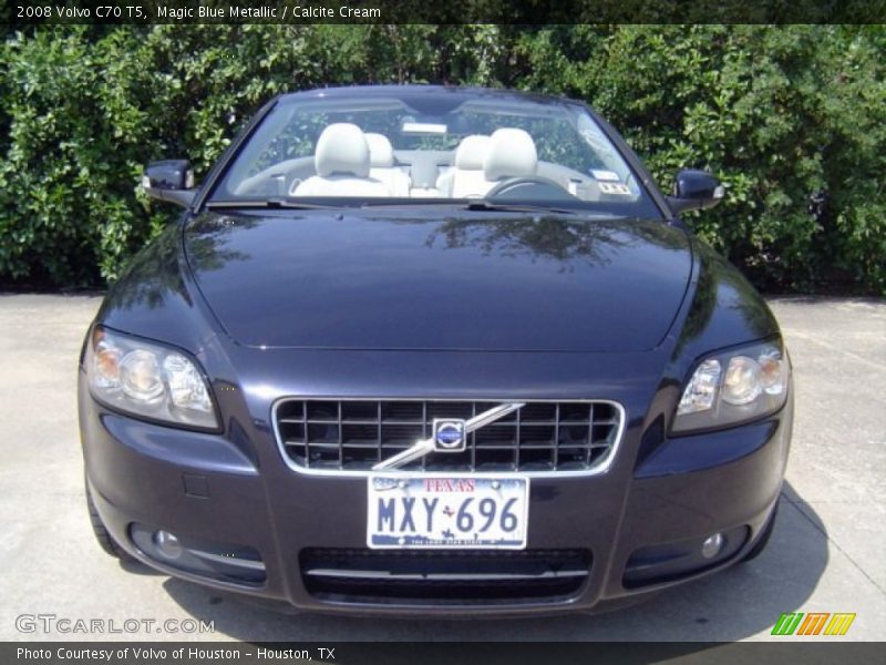 Magic Blue Metallic / Calcite Cream 2008 Volvo C70 T5