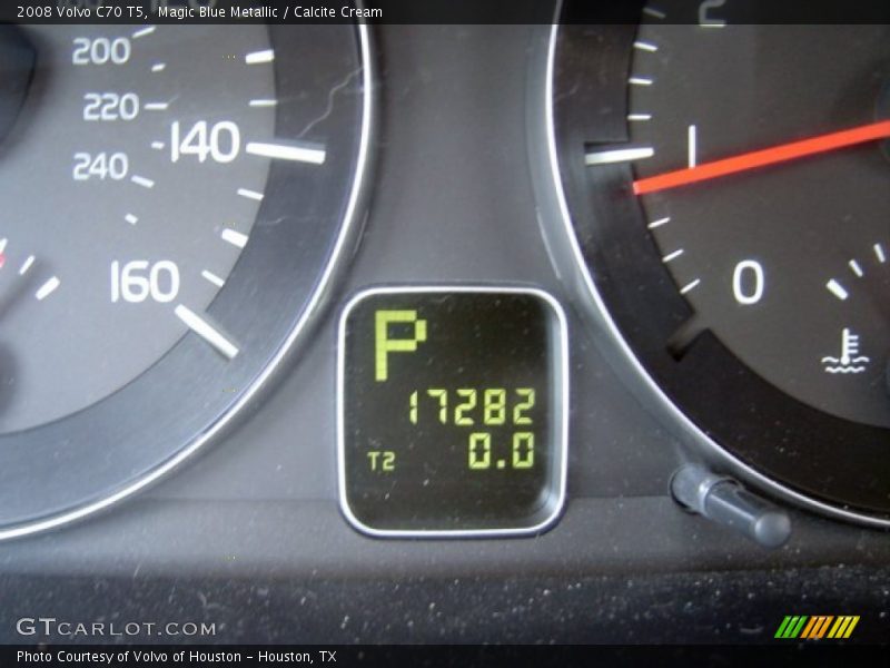 Magic Blue Metallic / Calcite Cream 2008 Volvo C70 T5