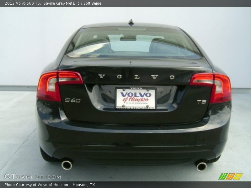Saville Grey Metallic / Soft Beige 2013 Volvo S60 T5