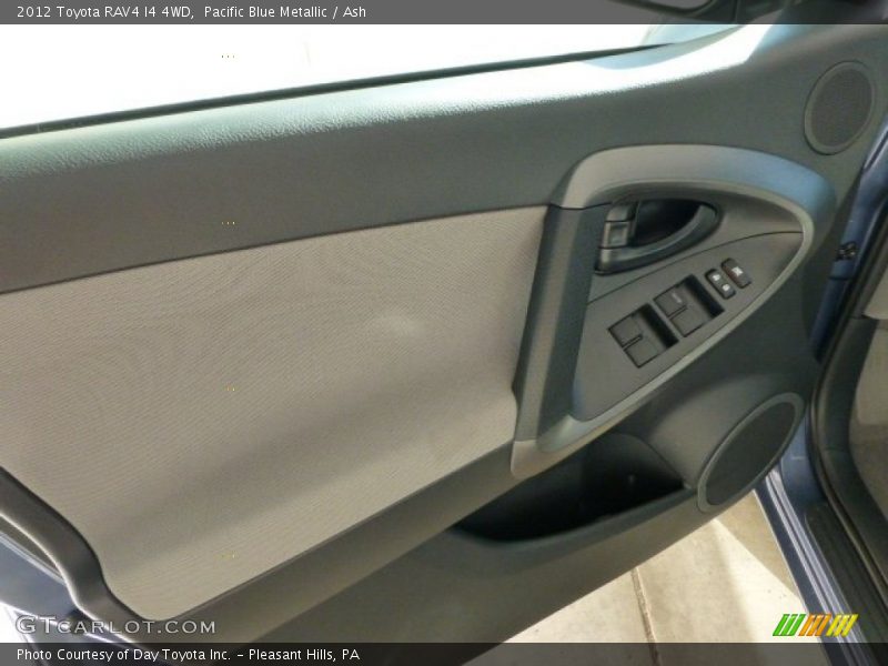 Pacific Blue Metallic / Ash 2012 Toyota RAV4 I4 4WD