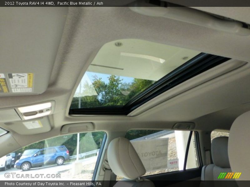Pacific Blue Metallic / Ash 2012 Toyota RAV4 I4 4WD