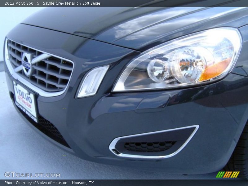 Saville Grey Metallic / Soft Beige 2013 Volvo S60 T5