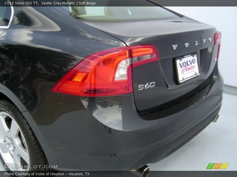 Saville Grey Metallic / Soft Beige 2013 Volvo S60 T5
