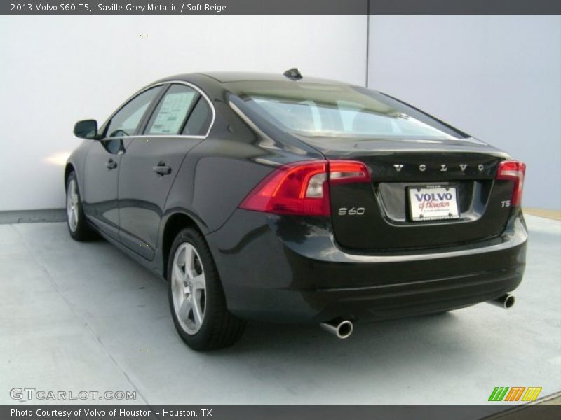 Saville Grey Metallic / Soft Beige 2013 Volvo S60 T5