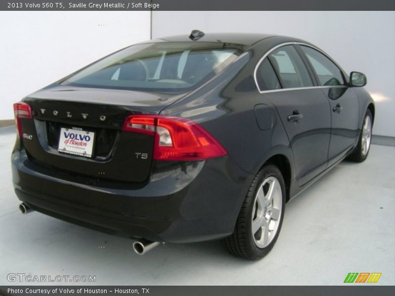 Saville Grey Metallic / Soft Beige 2013 Volvo S60 T5