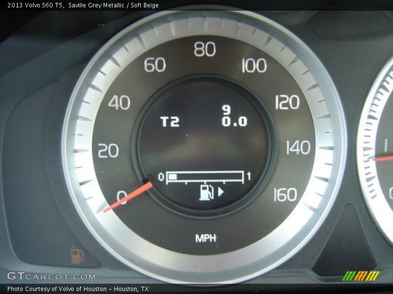 Saville Grey Metallic / Soft Beige 2013 Volvo S60 T5