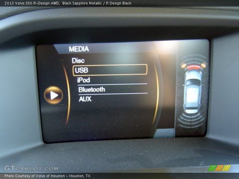 Black Sapphire Metallic / R Design Black 2013 Volvo S60 R-Design AWD