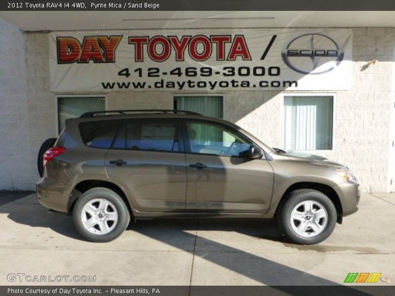 Pyrite Mica / Sand Beige 2012 Toyota RAV4 I4 4WD
