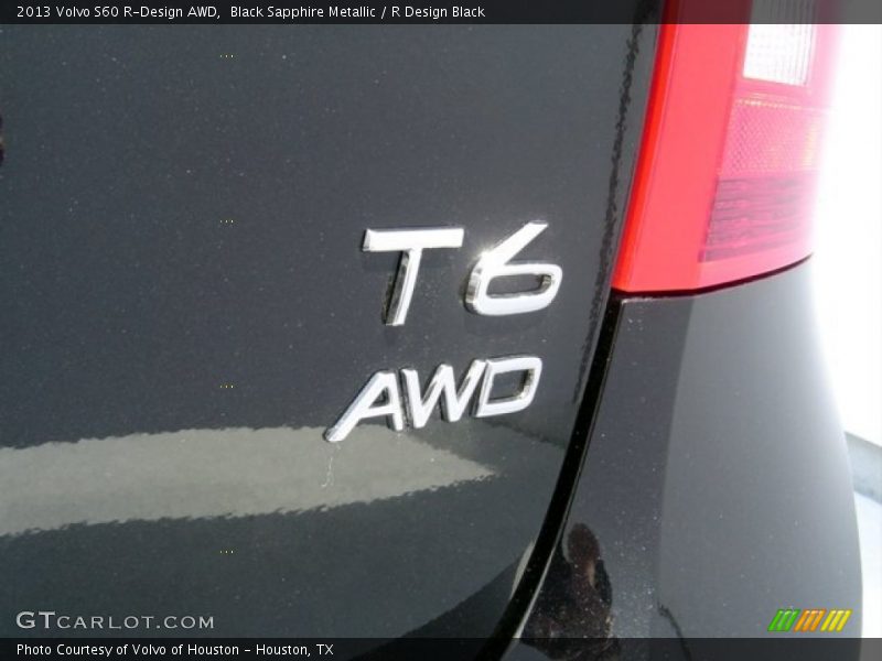 Black Sapphire Metallic / R Design Black 2013 Volvo S60 R-Design AWD