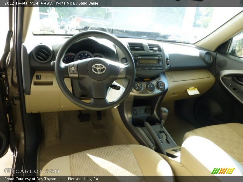 Pyrite Mica / Sand Beige 2012 Toyota RAV4 I4 4WD