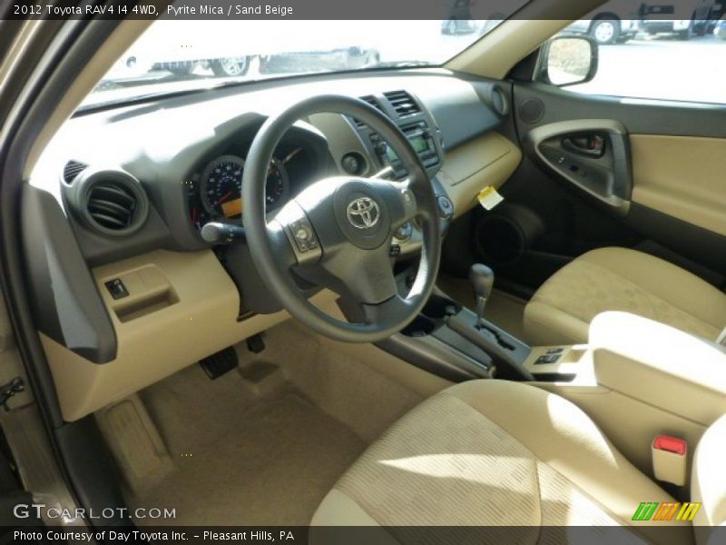 Pyrite Mica / Sand Beige 2012 Toyota RAV4 I4 4WD