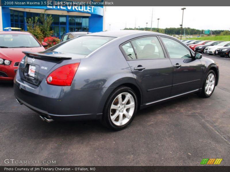 Dark Slate Metallic / Charcoal Black 2008 Nissan Maxima 3.5 SE