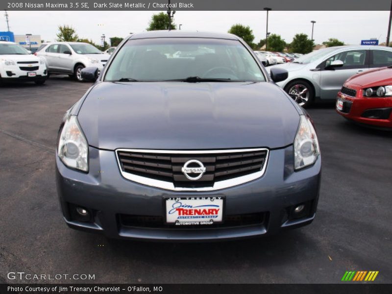 Dark Slate Metallic / Charcoal Black 2008 Nissan Maxima 3.5 SE