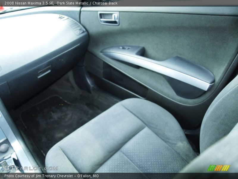 Dark Slate Metallic / Charcoal Black 2008 Nissan Maxima 3.5 SE