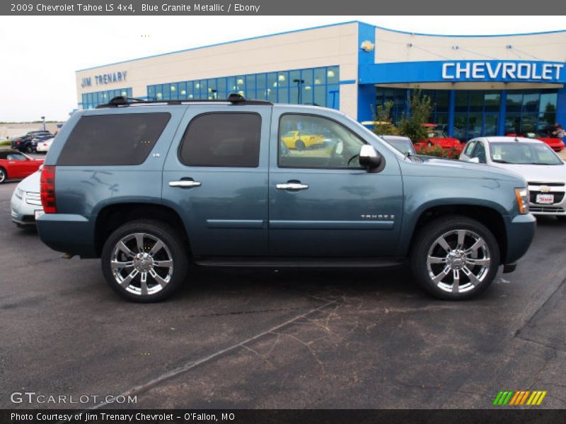 Blue Granite Metallic / Ebony 2009 Chevrolet Tahoe LS 4x4